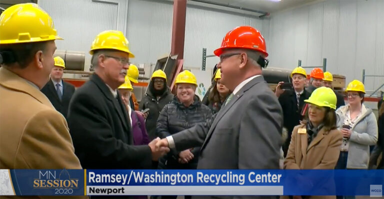 Governor Tim Walz Is Pushing For Funding On An Expanded Recycling Center, WCCO