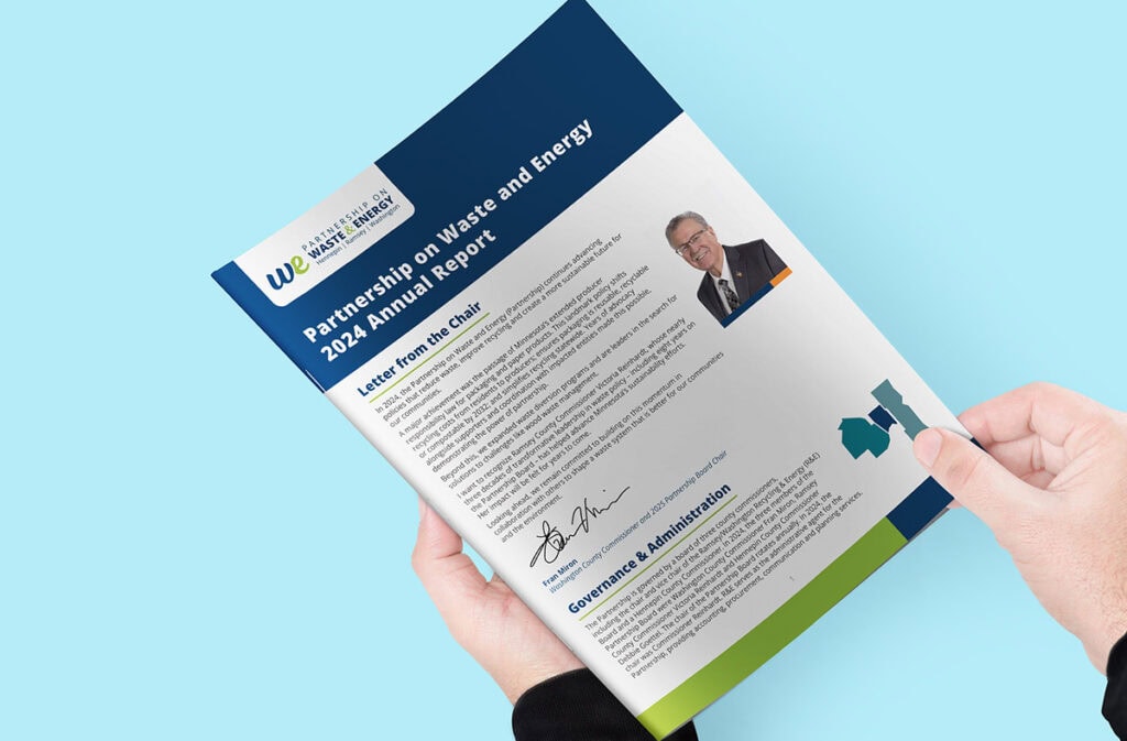 PWE Annual Report Mockup