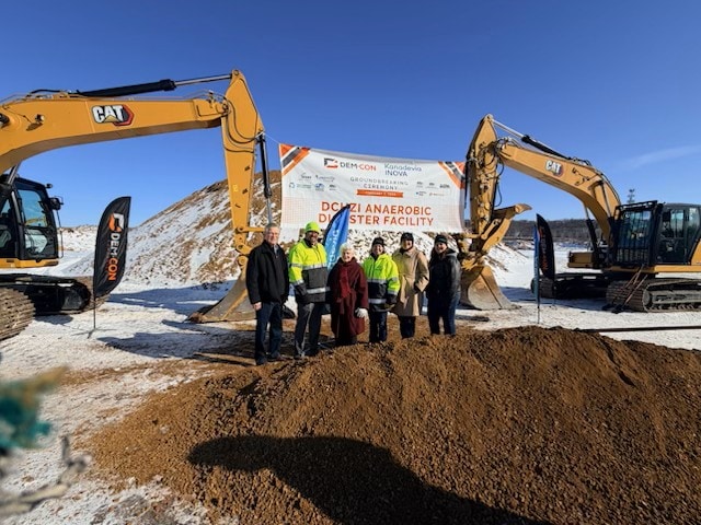 Ground breaking